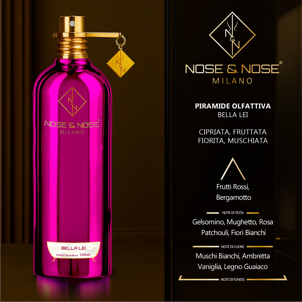 Nose & Nose Bella Lei Extrait de Parfum – Profumo Femminile Elegante e Raffinato