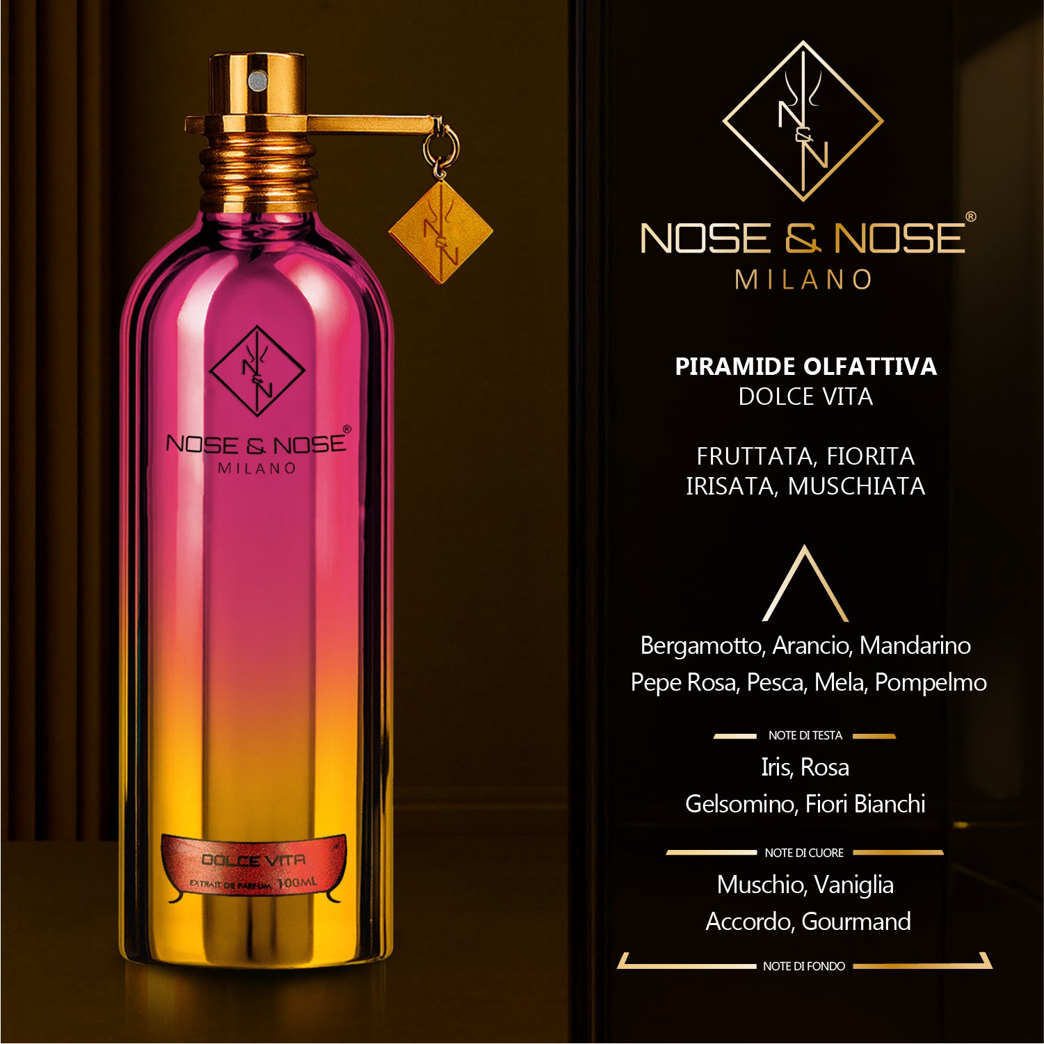 Dolce Vita – Extrait de Parfum | Nose & Nose  | 100ml