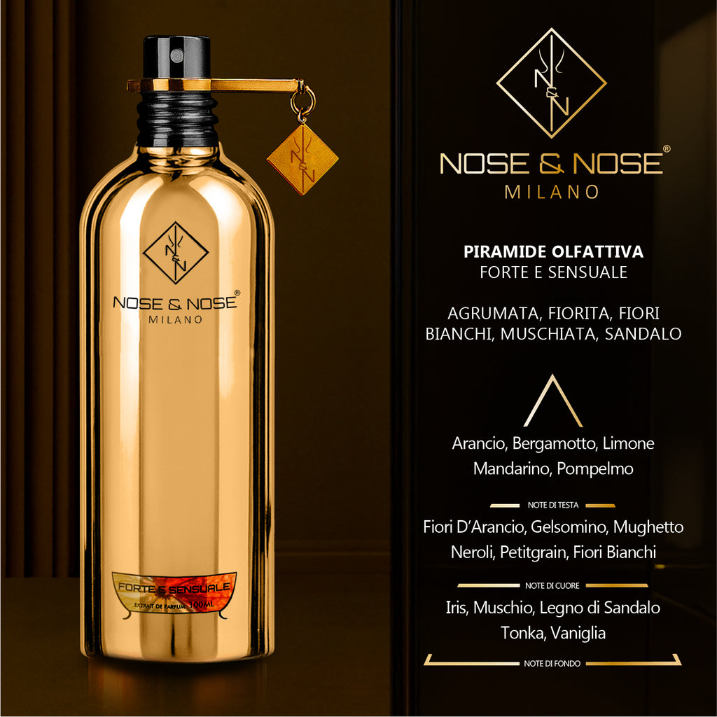 Forte & Sensuale – Profumo Maschile Intenso e Seducente | Nose & Nose | 100ml