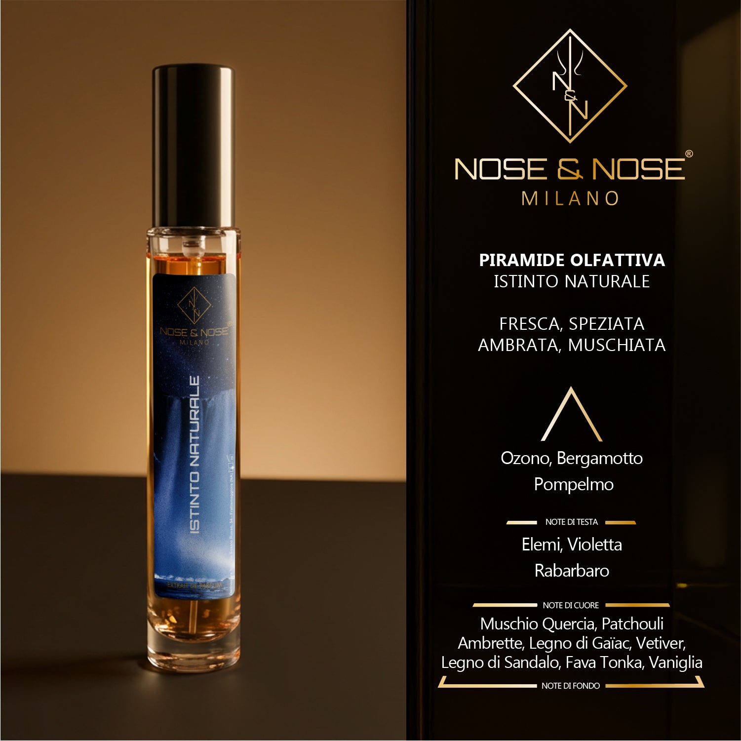 Istinto Naturale Extrait de Parfum | Nose & Nose | 100 ml