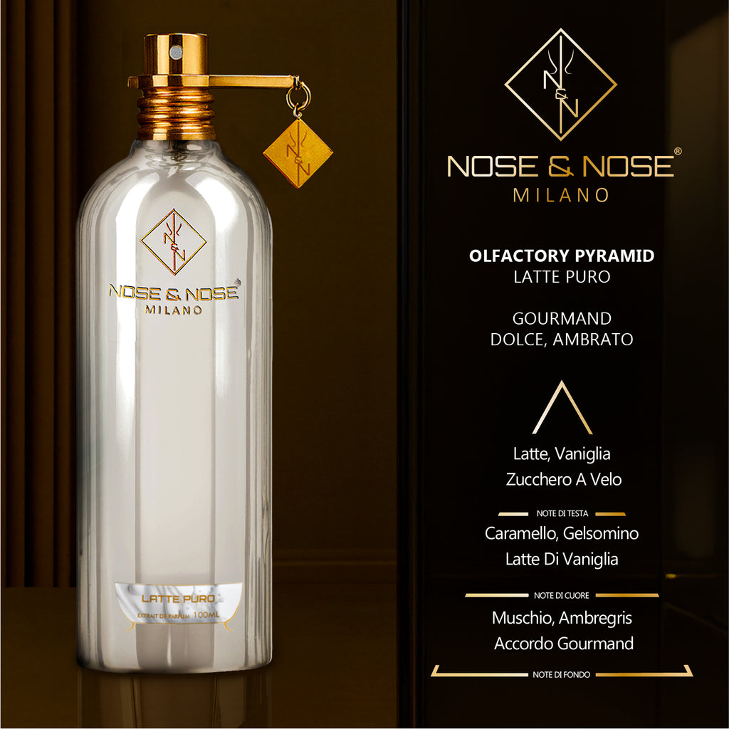 Nose & Nose Latte Puro Extrait de Parfum – Profumo di Nicchia Unico e Raffinato