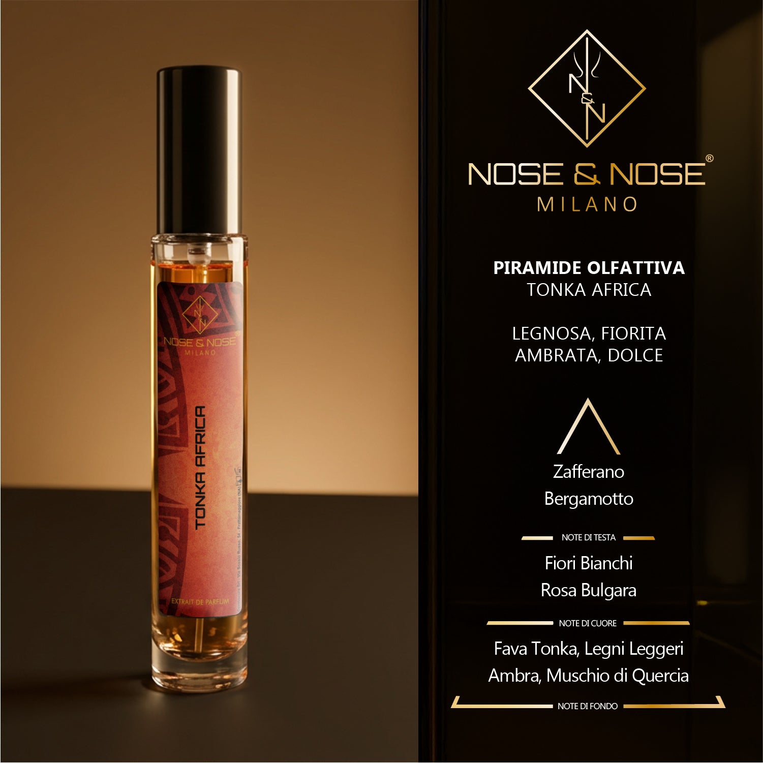 Tonka Africa Extrait de Parfum | Nose & Nose  | 10ml