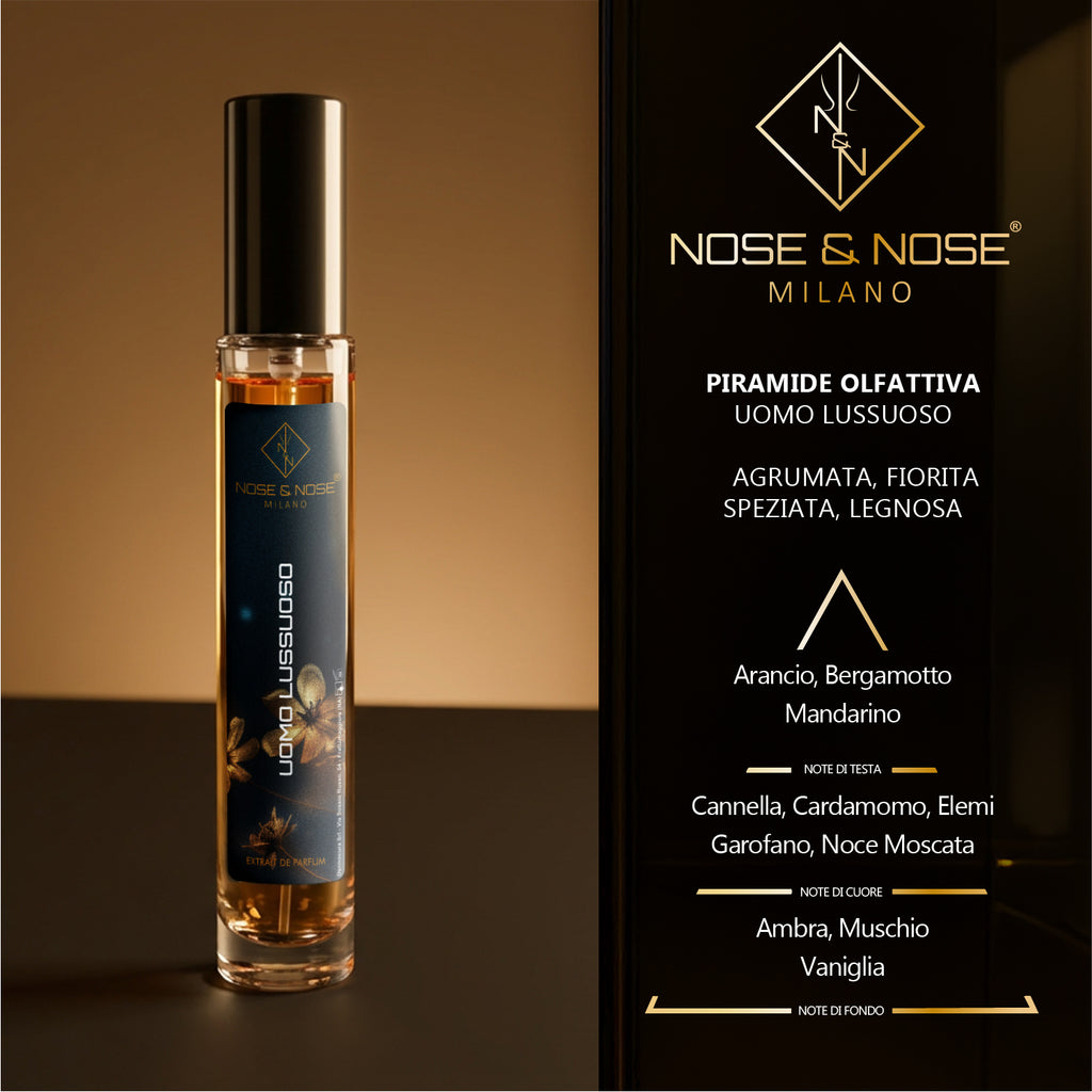 Uomo Lussuoso – Profumo Maschile Elegante e Raffinato | Nose & Nose | 100 ml
