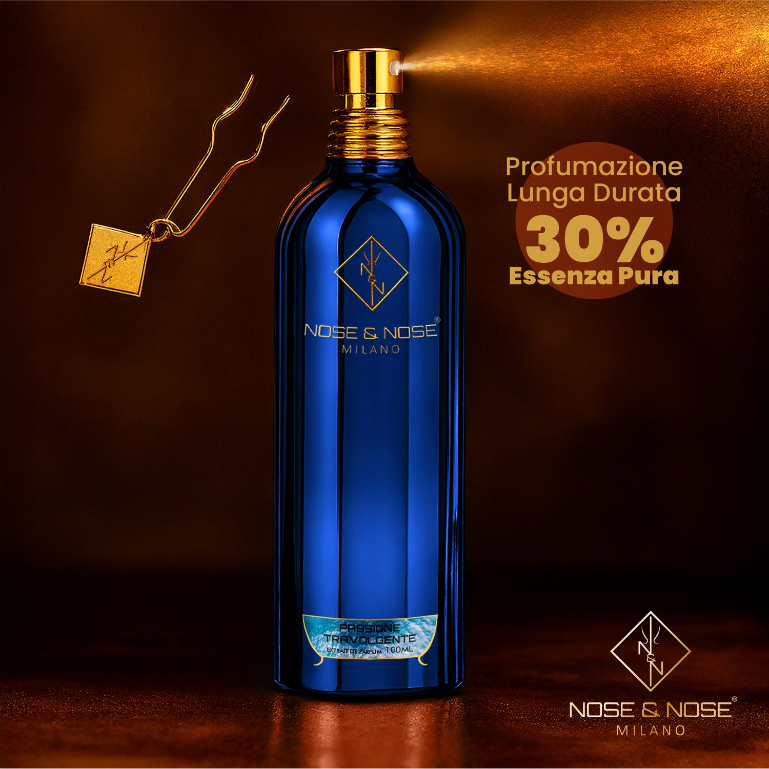 Nose & Nose Passione Travolgente Extrait de Parfum – Profumo Intenso e Sensuale