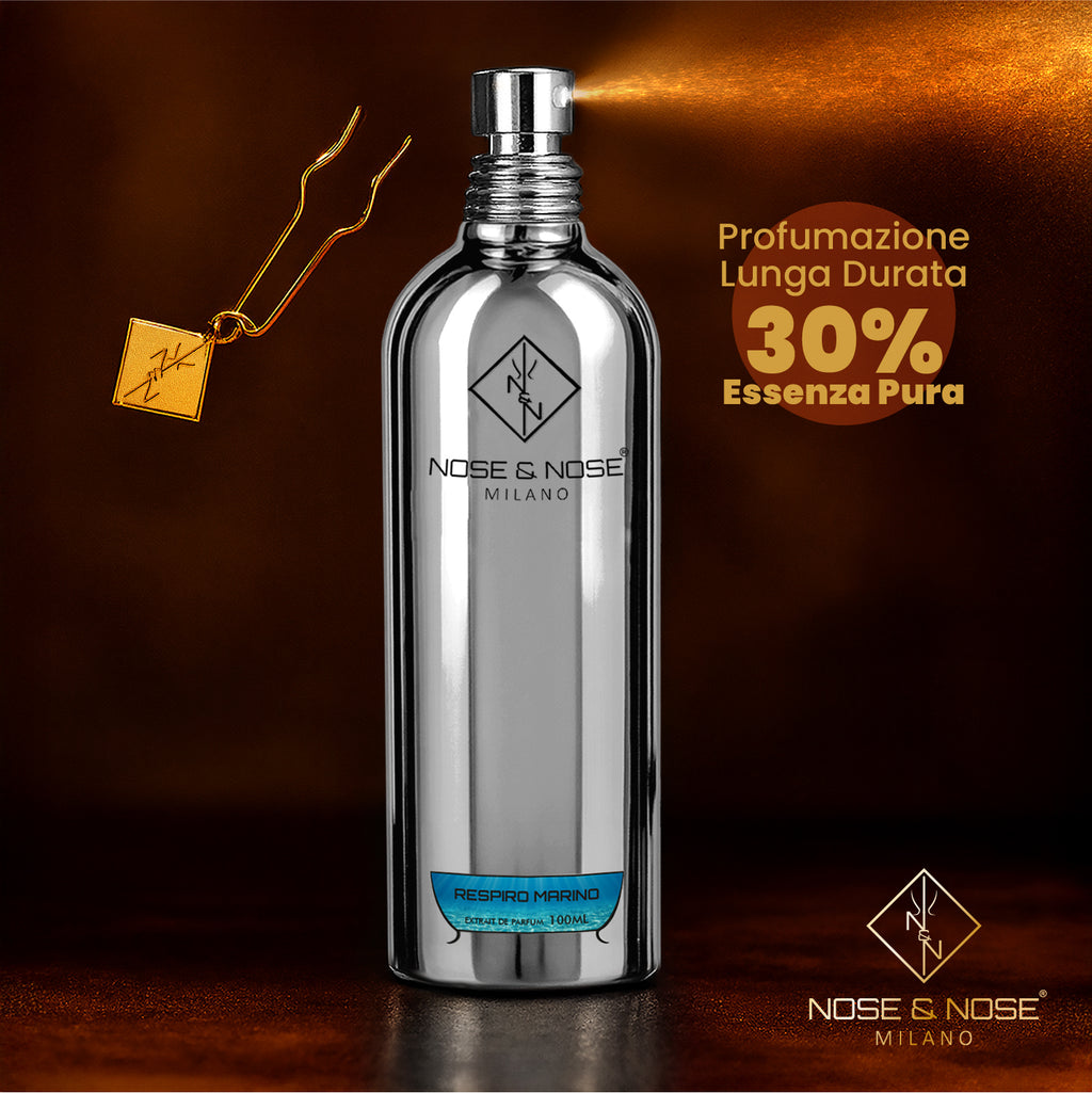 Nose & Nose Respiro Marino Extrait de Parfum – Profumo Marino Fresco Agrumato