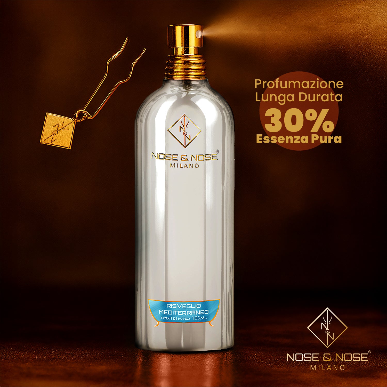 Nose & Nose Risveglio Mediterraneo Extrait de Parfum – Profumo Fresco e Avvolgente