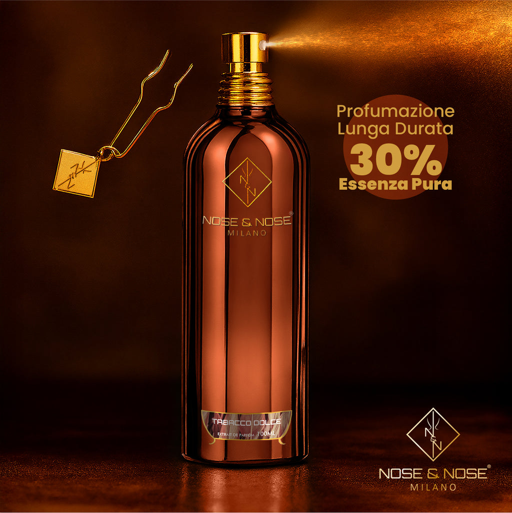 Nose & Nose Tabacco Dolce Extrait de Parfum – Profumo al Tabacco Speziato e Vanigliato