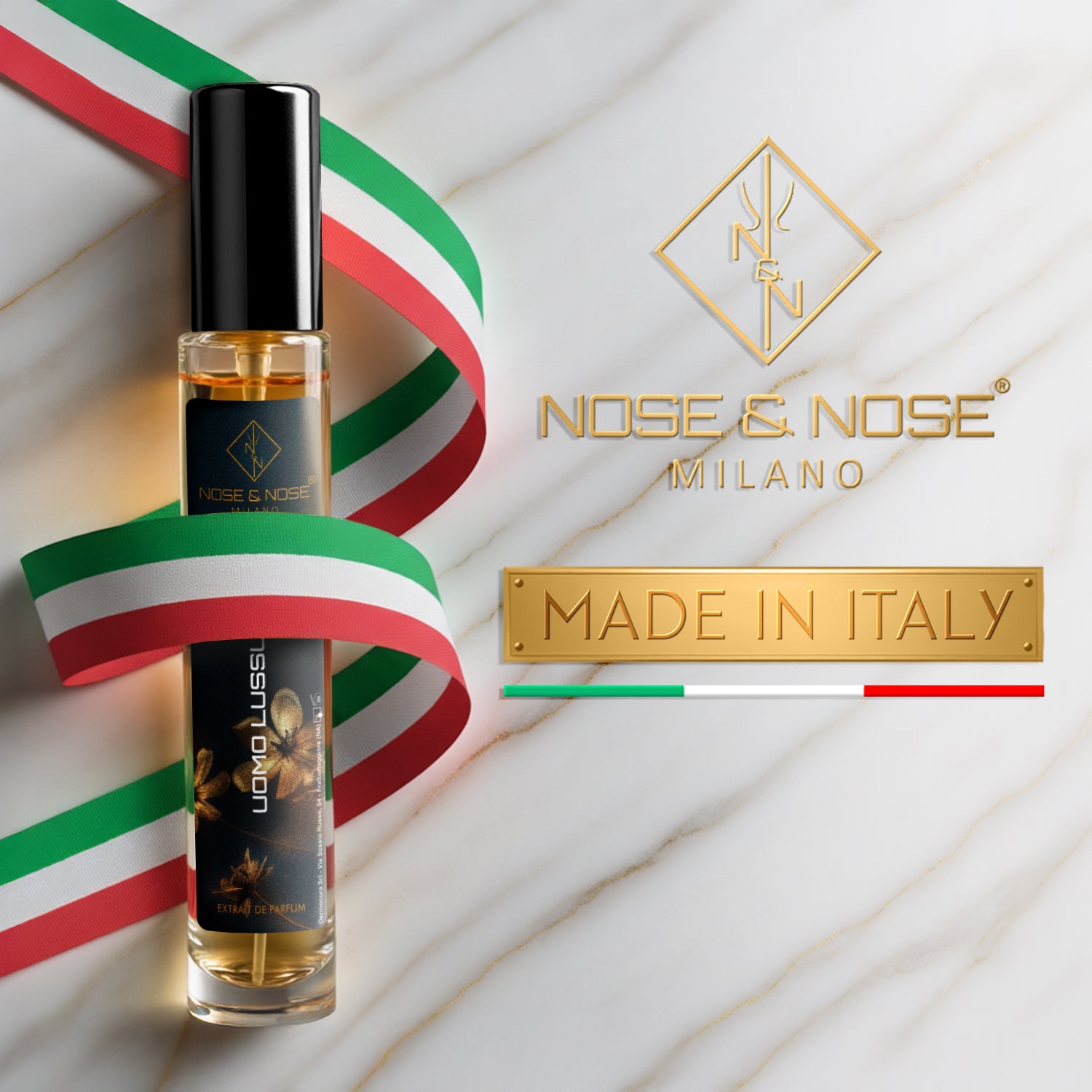 Uomo Lussuoso – Profumo Maschile Elegante e Raffinato | Nose & Nose | 100 ml