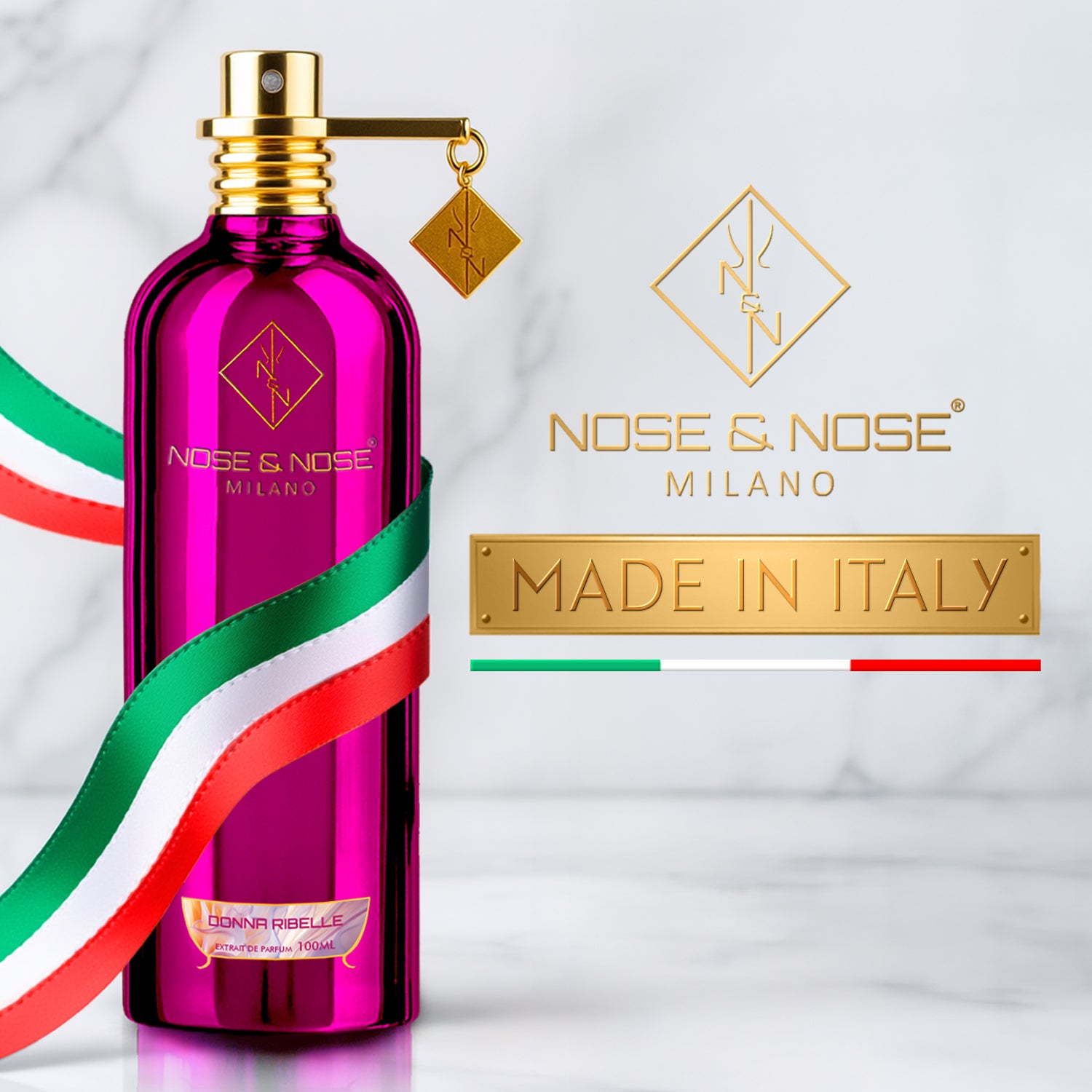 Nose & Nose Donna Ribelle Extrait de Parfum – Profumo Femminile Intenso e Audace
