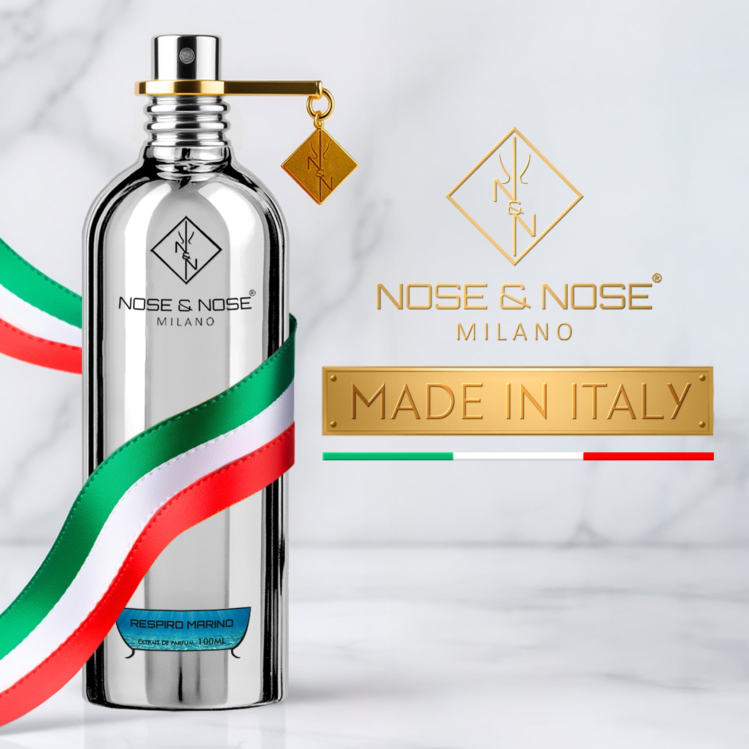 Nose & Nose Respiro Marino Extrait de Parfum – Profumo Marino Fresco Agrumato