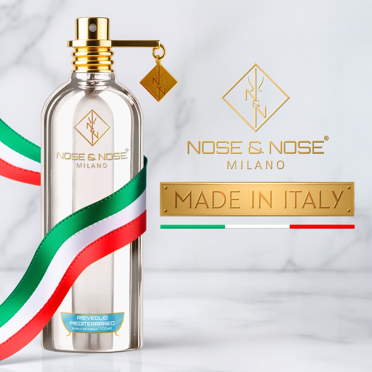 Nose & Nose Risveglio Mediterraneo Extrait de Parfum – Profumo Fresco e Avvolgente
