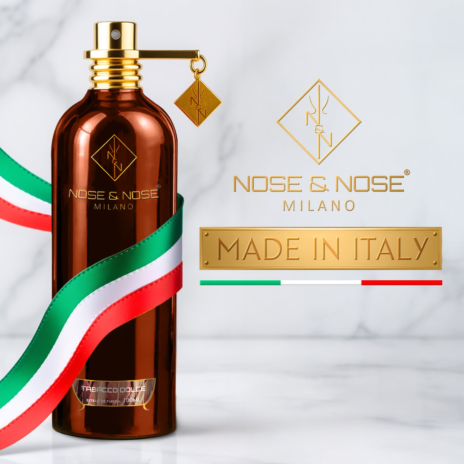 Nose & Nose Tabacco Dolce Extrait de Parfum – Profumo al Tabacco Speziato e Vanigliato