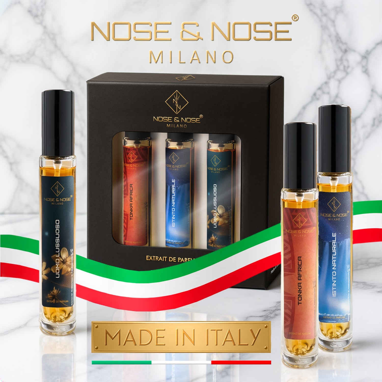 Nose & Nose — Percorsi Olfattivi in Kit