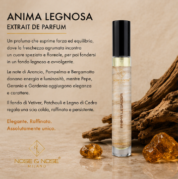 Nose & Nose Anima Legnosa Extrait de Parfum - Profumo Elegante e Avvolgente