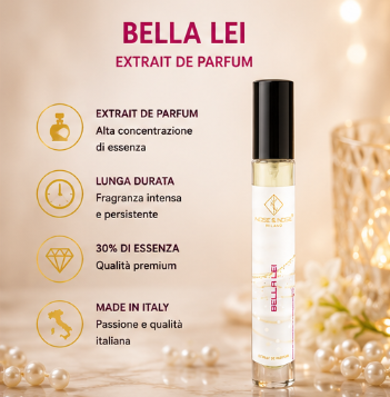 Nose & Nose Bella Lei Extrait de Parfum – Profumo Femminile Elegante e Raffinato