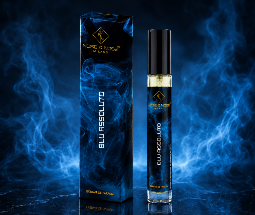 Nose & Nose Blu Assoluto Extrait de Parfum - Profumo Intenso, Elegante e Magnetico