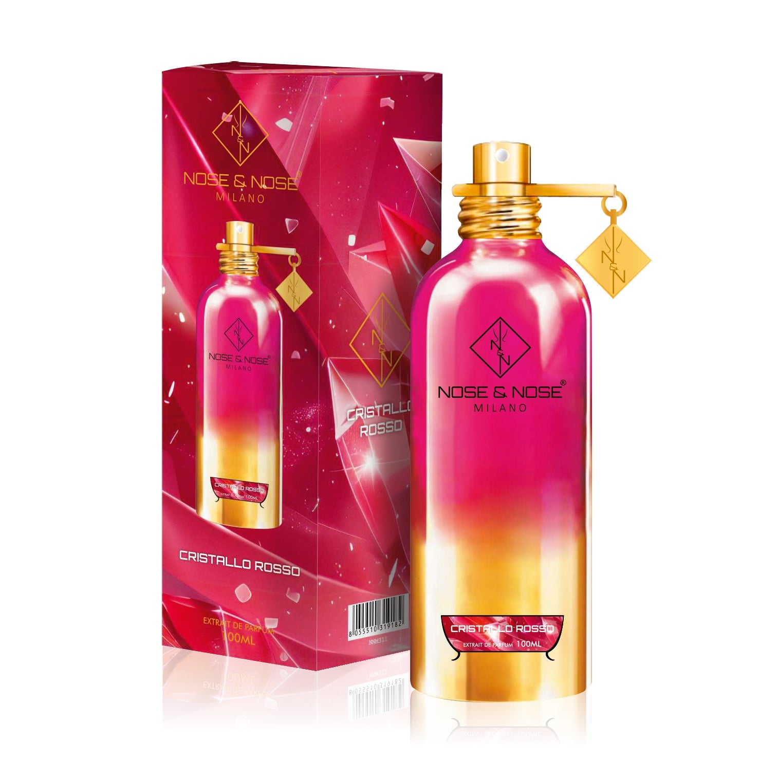 NOSE & NOSE CRISTALLO ROSSO EXTRAIT DE PARFUM