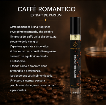 Nose & Nose Caffé Romantico Extrait de Parfum – Profumo Intenso e Avvolgente