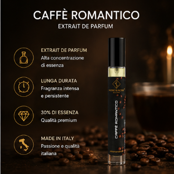 Nose & Nose Caffè Romantico Extrait de Parfum – Profumo Gourmand Intenso e Avvolgente