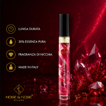 Nose & Nose Cristallo Rosso EXTRAIT DE PARFUM - Profumo Luminosa, Intensa e Avvolgente