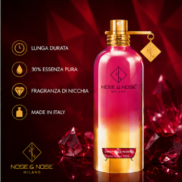 Nose & Nose Cristallo Rosso EXTRAIT DE PARFUM - Profumo Luminosa, Intensa e Avvolgente