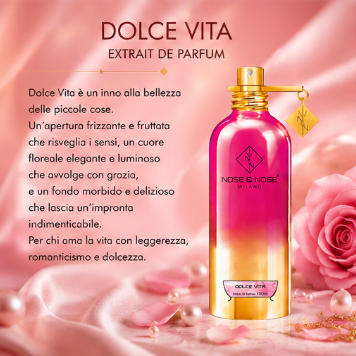 Nose & Nose Dolce Vita Extrait de Parfum – Profumo Femminile Dolce e Raffinato