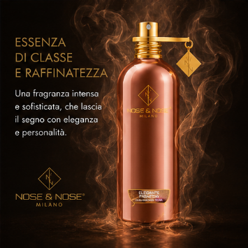 Nose & Nose Elegante Frenesia Extrait de Parfum – Profumo femminile raffinato, intenso e avvolgente