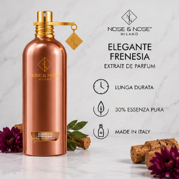 Nose & Nose Elegante Frenesia Extrait de Parfum – Profumo femminile raffinato, intenso e avvolgente