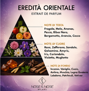 Nose & Nose Eredità Orientale Extrait de Parfum – Profumo raffinato, intenso e avvolgente