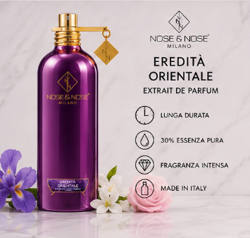 Nose & Nose Eredità Orientale Extrait de Parfum – Profumo raffinato, intenso e avvolgente
