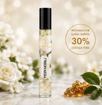 Nose & Nose - Fiori Nobili Extrait de Parfum - Profumo di Nicchia Floreale, Elegante e Avvolgente