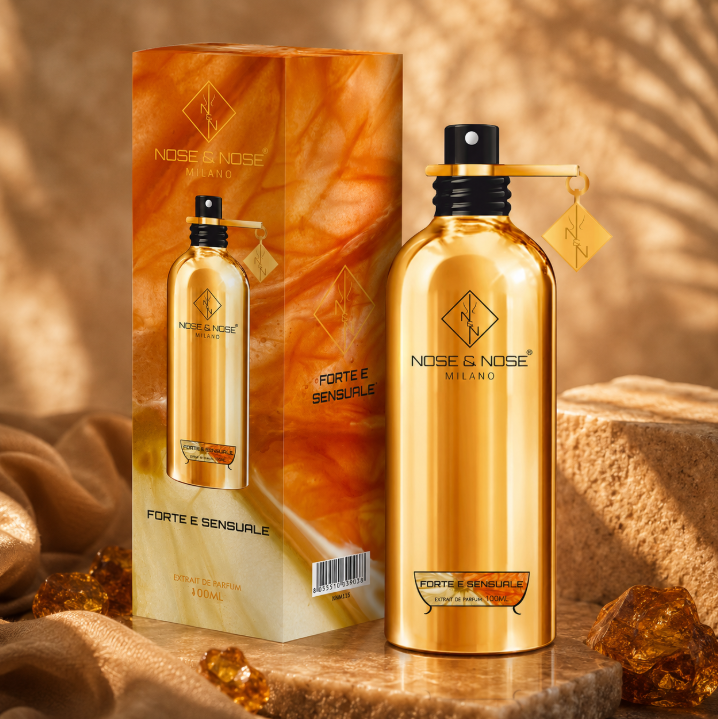 Nose & Nose Forte & Sensuale Extrait de Parfum – Profumo Maschile Avvolgente e Seducente
