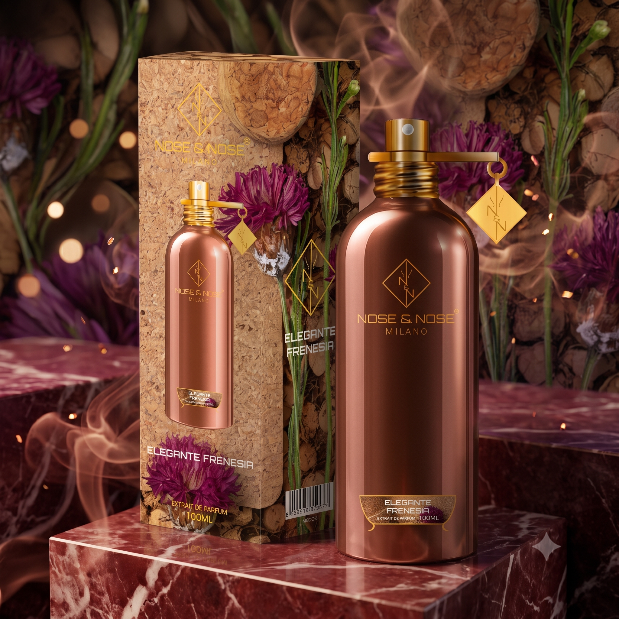 Nose & Nose Elegante Frenesia Extrait de Parfum – Profumo femminile raffinato, intenso e avvolgente