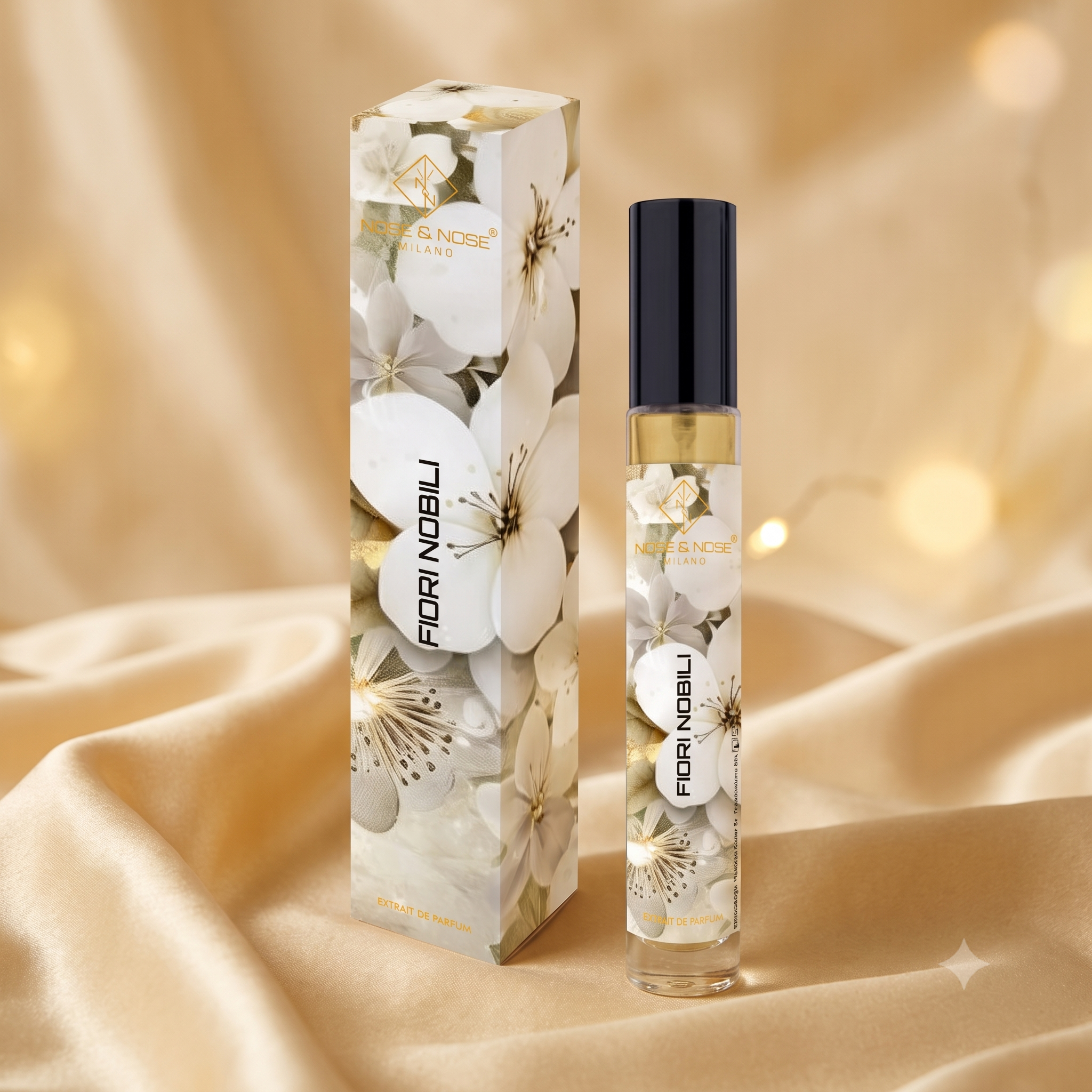 Nose & Nose - Fiori Nobili Extrait de Parfum - Profumo di Nicchia Floreale, Elegante e Avvolgente