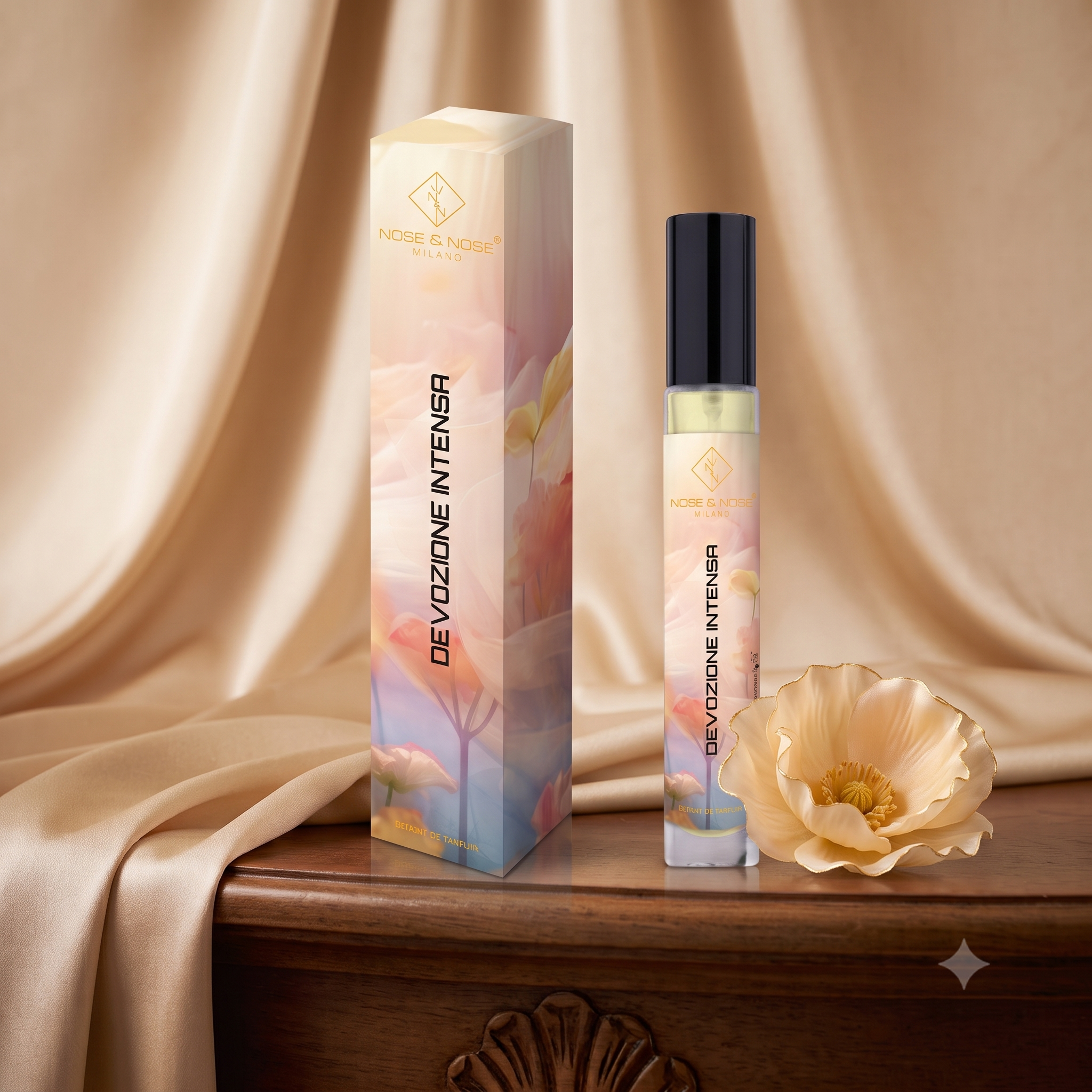 Nose & Nose Devozione Intensa Extrait de Parfum – Femminile Luminoso, Delicato e Avvolgente