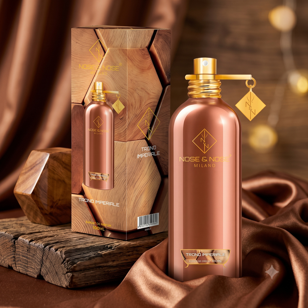 Nose & Nose - Trono Imperiale Extrait de Parfum - Profumo di Nicchia Intenso, Elegante e Maestoso