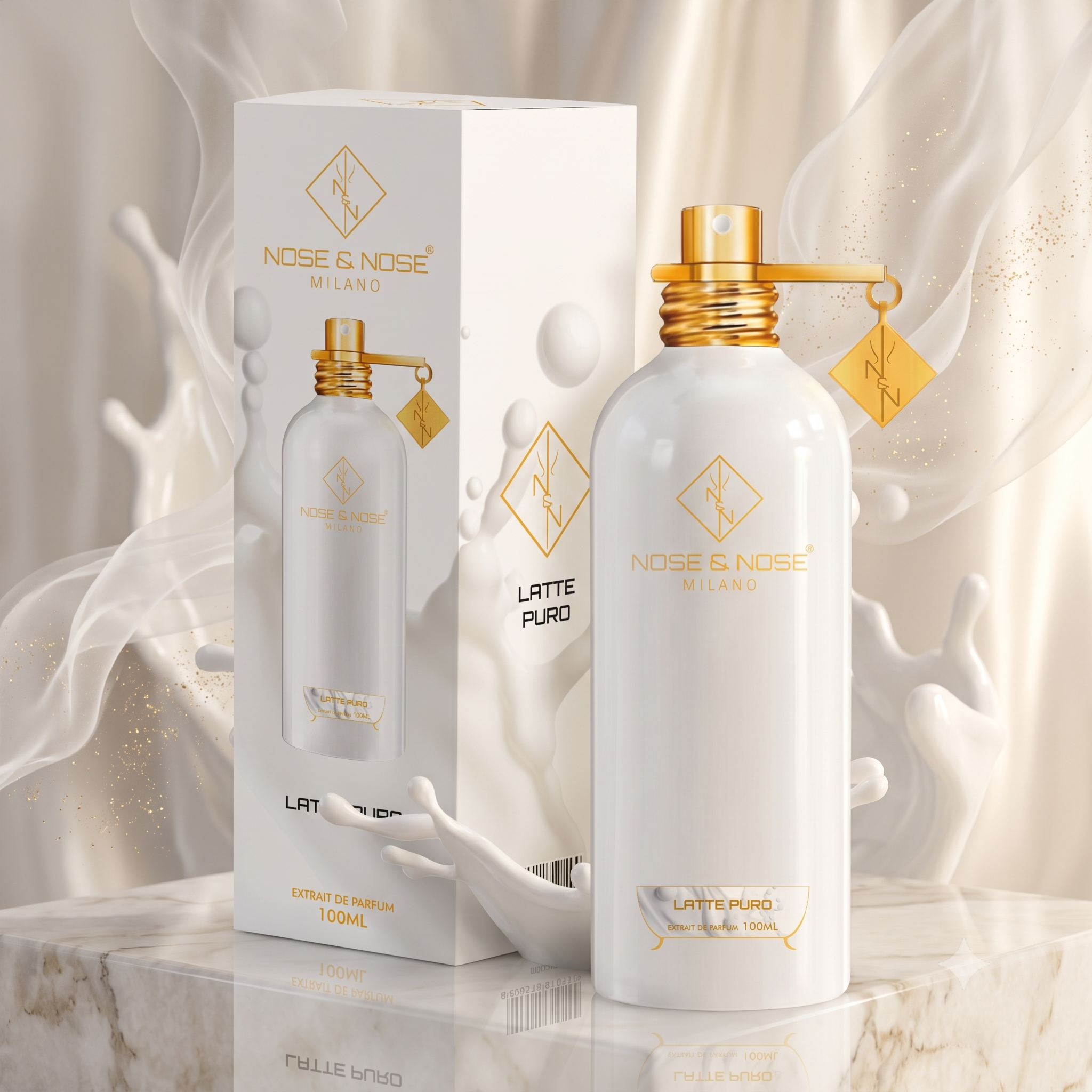 Nose & Nose Latte Puro Extrait de Parfum – Profumo di Nicchia Unico e Raffinato