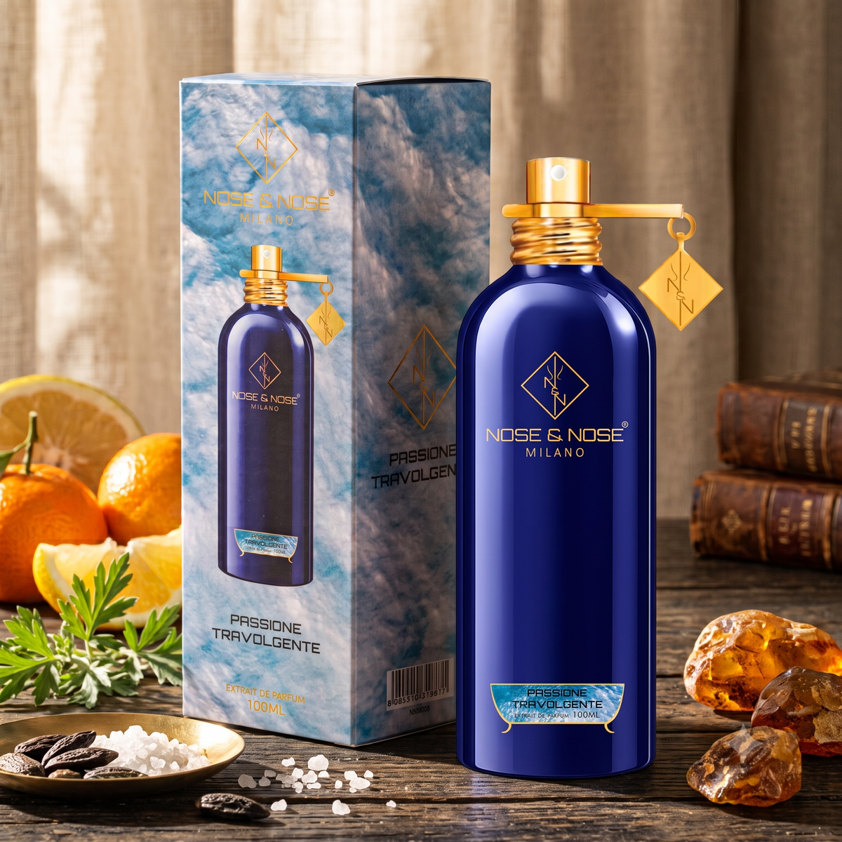 Nose & Nose Passione Travolgente Extrait de Parfum – Profumo Intenso e Sensuale