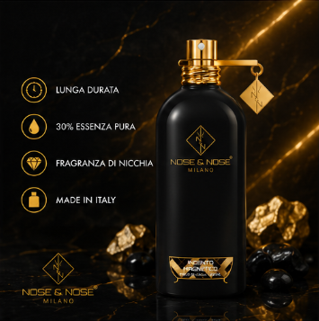 Nose & Nose Incanto Magnetico EXTRAIT DE PARFUM - Profumo Intenso, Avvolgente e Irresistibile