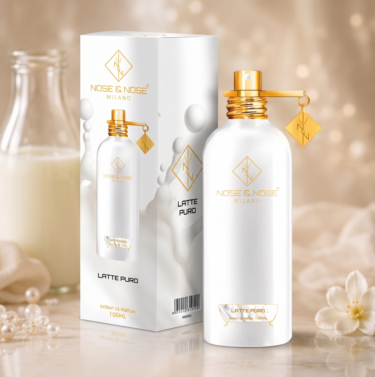 Nose & Nose Latte Puro Extrait de Parfum – Profumo di Nicchia Unico e Raffinato