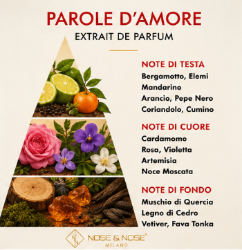 NOSE & NOSE PAROLE D'AMORE EXTRAIT DE PARFUM