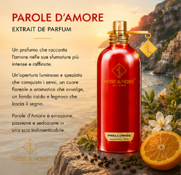 NOSE & NOSE PAROLE D'AMORE EXTRAIT DE PARFUM