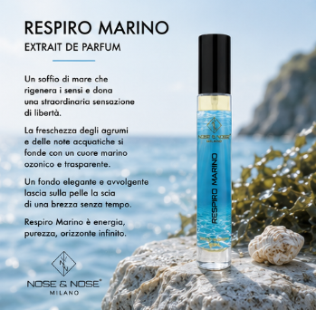 Nose & Nose Respiro Marino Extrait de Parfum – Profumo Marino Fresco Agrumato