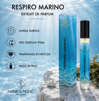 Nose & Nose Respiro Marino Extrait de Parfum – Profumo Marino Fresco Agrumato