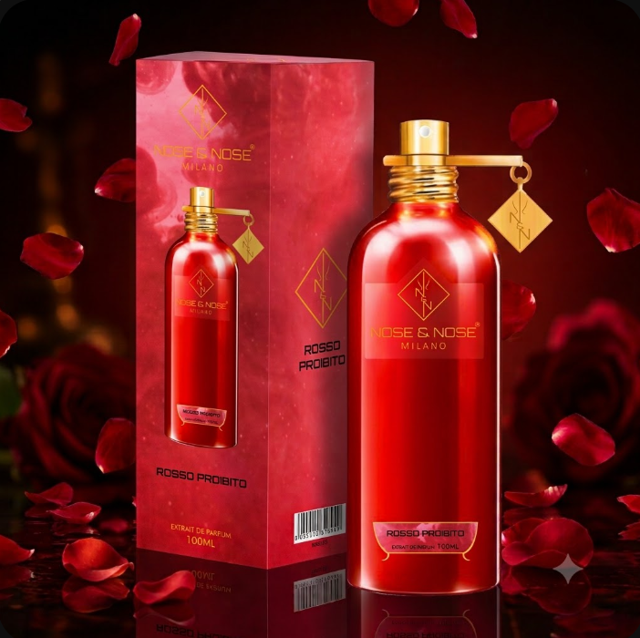 Nose & Nose Rosso Proibito Extrait de Parfum – Profumo Intenso e Seducente