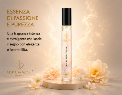 Nose & Nose Devozione Intensa Extrait de Parfum – Femminile Luminoso, Delicato e Avvolgente