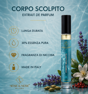 Nose & Nose Corpo Scolpito Extrait de Parfum – Profumo Elegante e Deciso