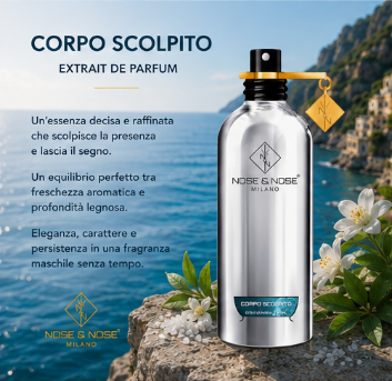 Nose & Nose Corpo Scolpito Extrait de Parfum – Profumo Elegante e Deciso