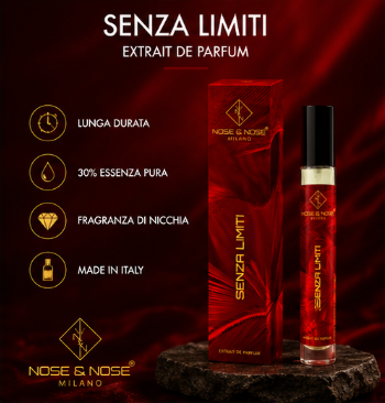 Nose & Nose Senza Limiti Extrait de Parfum - Profumo Intenso ed Elegante