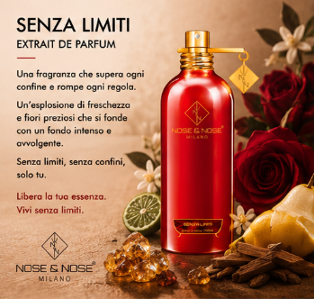 Nose & Nose Senza Limiti Extrait de Parfum - Profumo Intenso ed Elegante